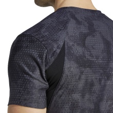 adidas Tennis Tshirt Paris Freelift (Recycling-Polyester) HEAT.RDY 2023 carbongrau Herren